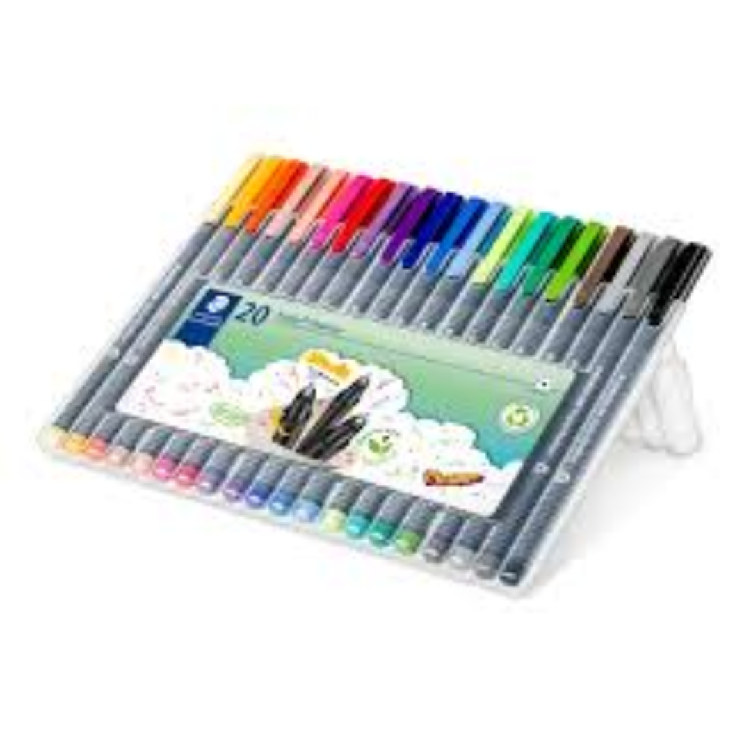 Staedtler Triplus Fineliner St=20 w.card ST-334-SB20
